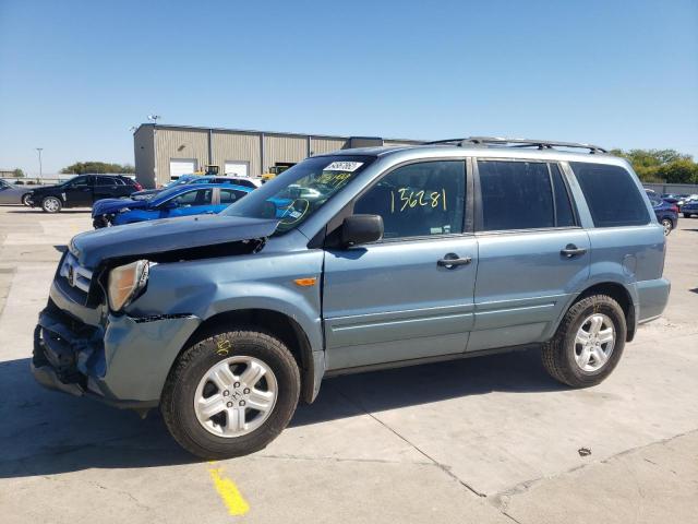 Photo 9 from auction – 2007 HONDA PILOT LX with VIN 5FNYF28167B028049