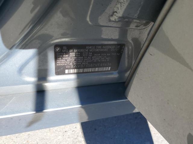 Photo 10 from auction – 2007 BMW 335 I with VIN WBAVB73587VF49636