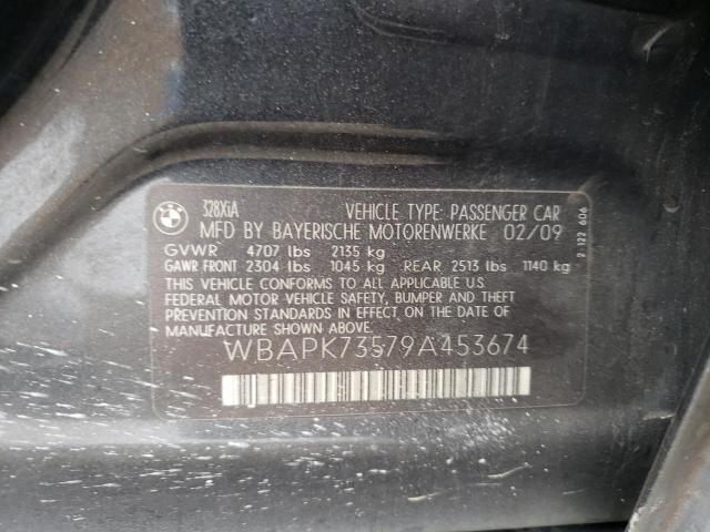 Photo 10 from auction – 2009 BMW 328 XI with VIN WBAPK73579A453674