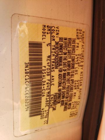 Photo 10 from auction – 2012 NISSAN VERSA S with VIN 3N1BC1CP6CK282594