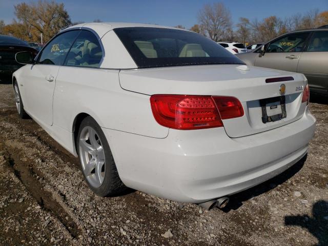 Photo 3 from auction – 2011 BMW 328 I with VIN WBADW3C52BE541997