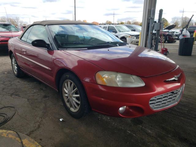 CHRYSLER SEBRING LX 2002 with VIN 1C3EL55R92N239350 - Photo from auction