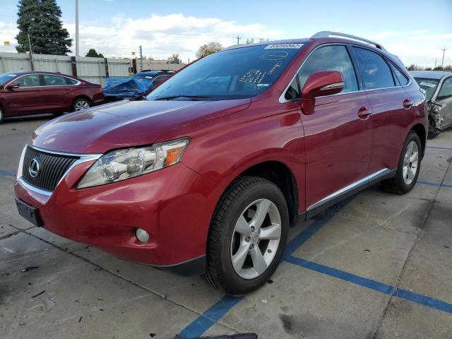 Photo 2 from auction – 2010 LEXUS RX 350 with VIN JTJBK1BA9A2411219