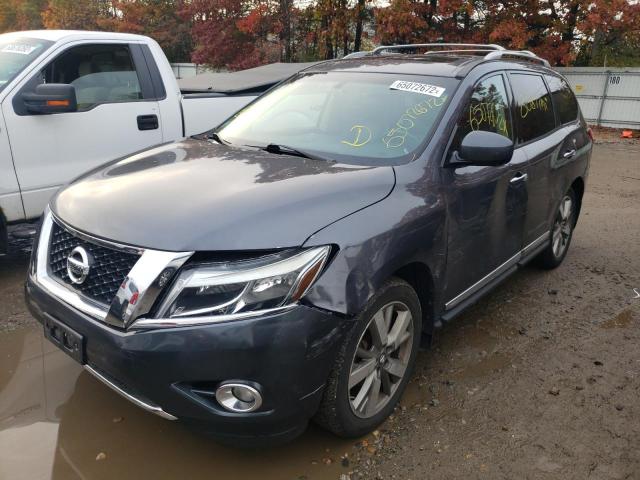 Photo 2 from auction – 2014 NISSAN PATHFINDER with VIN 5N1AR2MM3EC682649