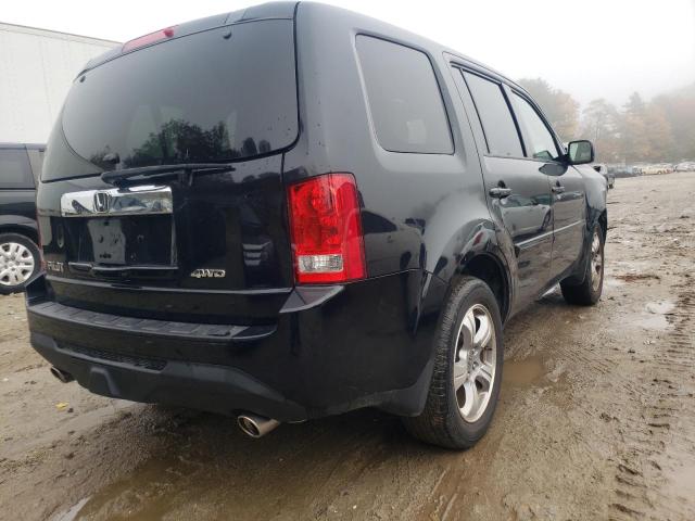 Photo 4 from auction – 2013 HONDA PILOT EXL with VIN 5FNYF4H56DB019698