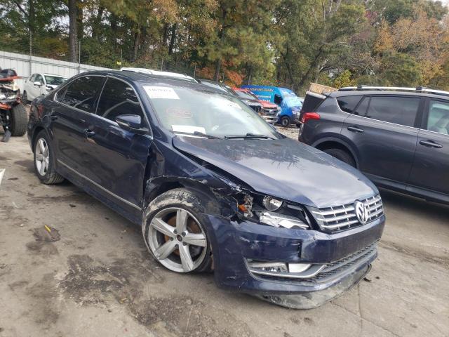 VOLKSWAGEN PASSAT SEL 2012 with VIN 1VWCP7A30CC039004 - Photo from auction