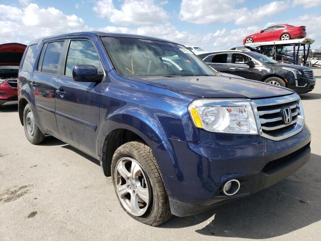 HONDA PILOT EXLN 2015 with VIN 5FNYF3H77FB019093 - Photo from auction