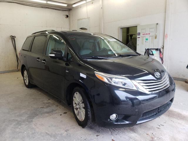 TOYOTA SIENNA XLE 2016 with VIN 5TDDK3DC6GS130874 - Photo from auction