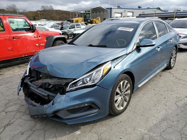 Photo 2 from auction – 2016 HYUNDAI SONATA SPO with VIN 5NPE34AF6GH397816