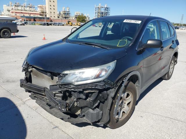 Photo 2 from auction – 2016 HONDA CR-V LX with VIN 2HKRM3H39GH501400