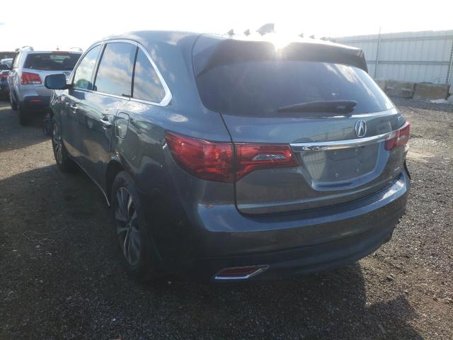 Photo 3 from auction – 2014 ACURA MDX TECHNO with VIN 5FRYD4H4XEB035867