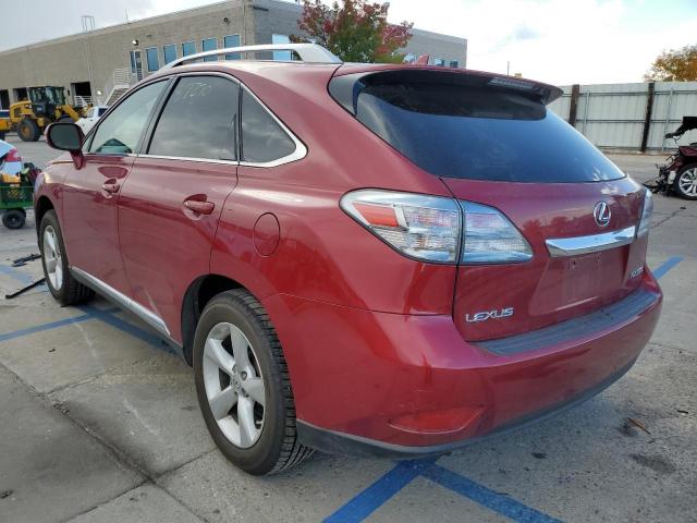 Photo 3 from auction – 2010 LEXUS RX 350 with VIN JTJBK1BA9A2411219