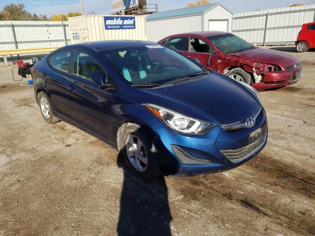 HYUNDAI ELANTRA SE 2015 with VIN 5NPDH4AE8FH578564 - Photo from auction