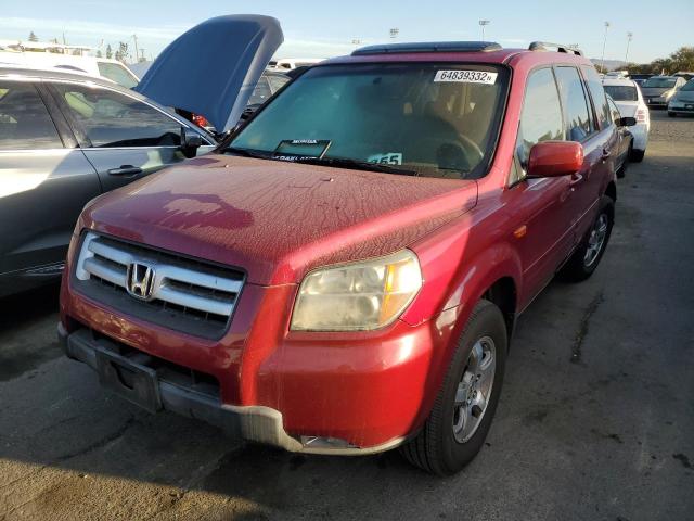 Photo 2 from auction – 2006 HONDA PILOT EX with VIN 5FNYF28666B022181
