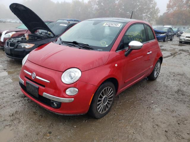 Photo 2 from auction – 2012 FIAT 500 LOUNGE with VIN 3C3CFFCR4CT310639