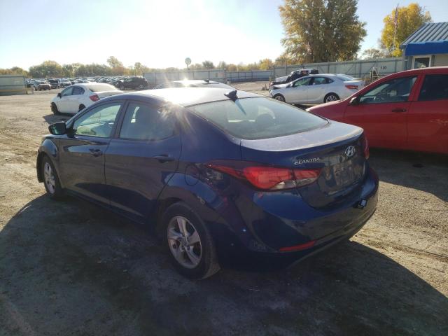 Photo 3 from auction – 2015 HYUNDAI ELANTRA SE with VIN 5NPDH4AE8FH578564