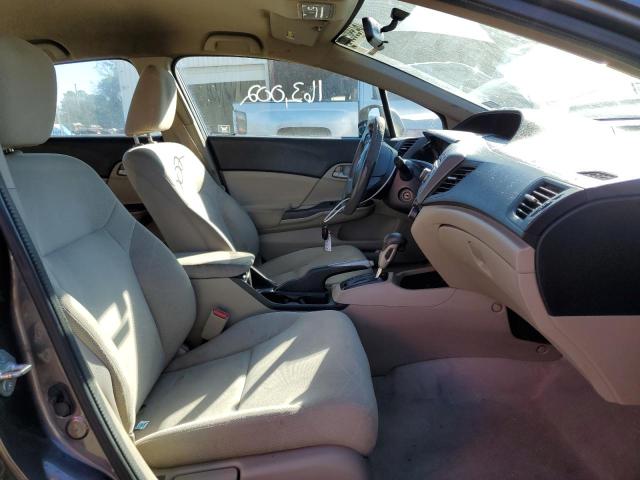 Photo 5 from auction – 2012 HONDA CIVIC LX with VIN 2HGFB2F57CH587706
