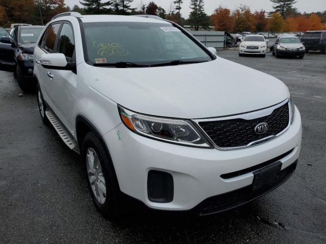 KIA SORENTO LX 2015 with VIN 5XYKT4A76FG596494 - Photo from auction