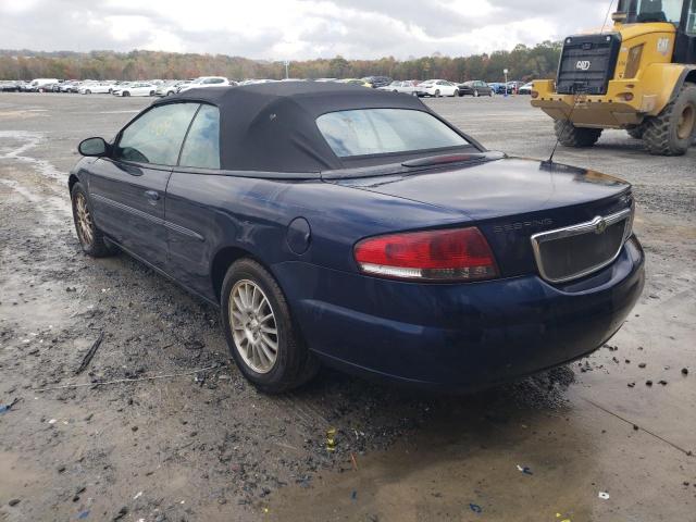 Photo 3 from auction – 2005 CHRYSLER SEBRING TO with VIN 1C3EL55R25N638783