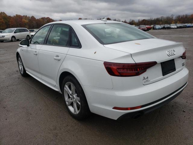Photo 3 from auction – 2018 AUDI A4 PREMIUM with VIN WAUDNAF48JA019360
