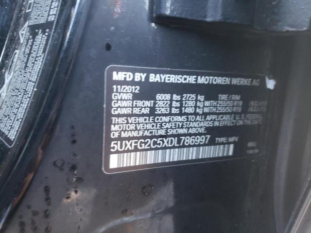 Photo 10 from auction – 2013 BMW X6 XDRIVE3 with VIN 5UXFG2C5XDL786997