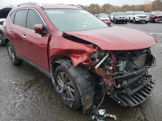 NISSAN ROGUE S 2016 with VIN 5N1AT2MV1GC740125 - Photo from auction