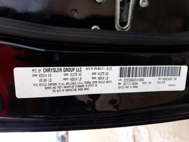 Photo 10 from auction – 2014 DODGE CHARGER SE with VIN 2C3CDXBG0EH144966