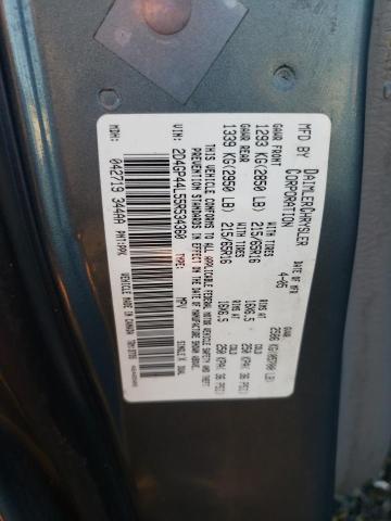 Photo 10 from auction – 2005 DODGE GRAND CARA with VIN 2D4GP44L55R534360