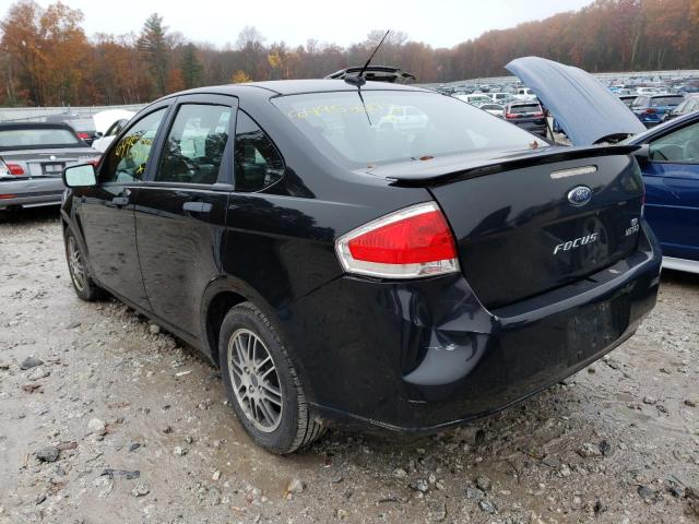 Photo 3 from auction – 2011 FORD FOCUS with VIN 1FAHP3FN0BW123516