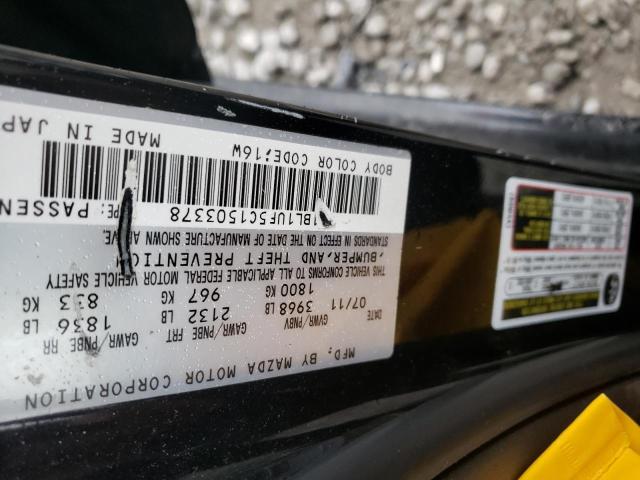 Photo 10 from auction – 2012 MAZDA 3 I with VIN JM1BL1UF5C1503378