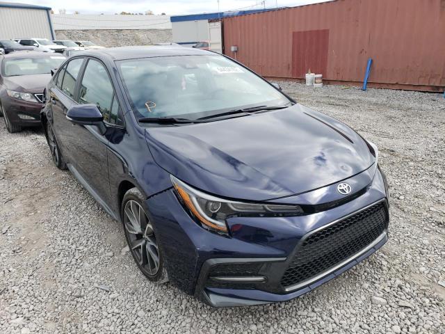 TOYOTA COROLLA SE 2021 with VIN 5YFS4MCE7MP088567 - Photo from auction
