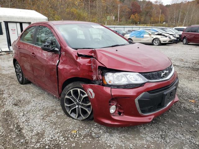 CHEVROLET SONIC LT 2018 with VIN 1G1JD5SB7J4126945 - Photo from auction