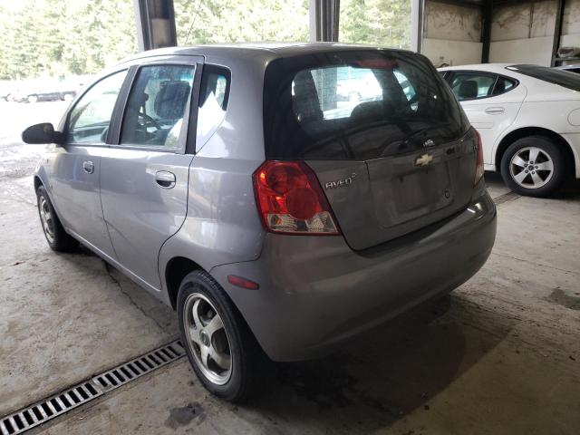 Photo 3 from auction – 2008 CHEVROLET AVEO BASE with VIN KL1TD66628B084409