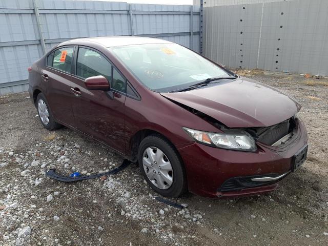 HONDA CIVIC LX 2014 with VIN 19XFB2F5XEE232090 - Photo from auction