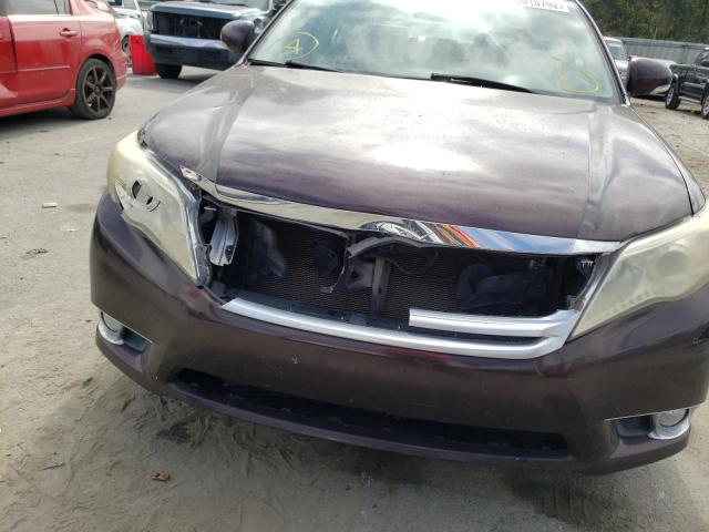 Photo 9 from auction – 2011 TOYOTA AVALON BAS with VIN 4T1BK3DB4BU376904