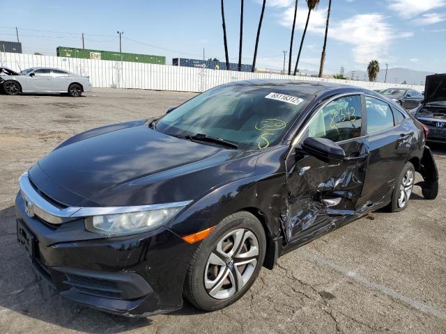 Photo 2 from auction – 2016 HONDA CIVIC LX with VIN 19XFC2F54GE230402