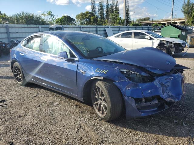TESLA MODEL 3 2020 with VIN 5YJ3E1EA3LF591050 - Photo from auction