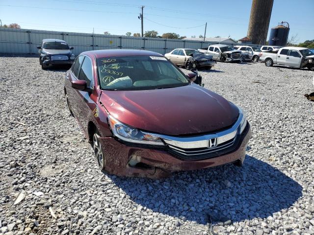 HONDA ACCORD 2017 with VIN 1HGCR2F34HA030657 - Photo from auction
