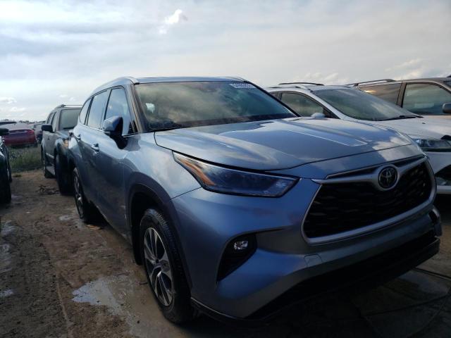 Photo 1 from auction – 2021 TOYOTA HIGHLANDER with VIN 5TDGZRBH3MS060885