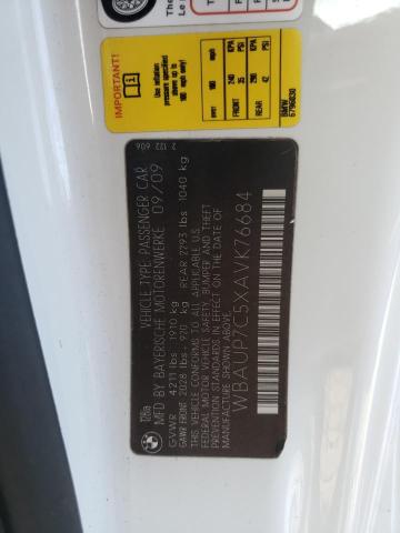 Photo 10 from auction – 2010 BMW 128 I with VIN WBAUP7C5XAVK76684