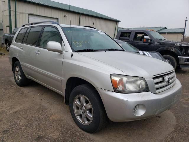 TOYOTA HIGHLANDER 2005 с VIN JTEGP21A950046233 - Фото с аукциона