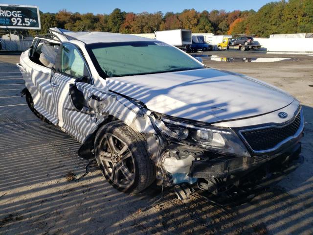 KIA OPTIMA SX 2015 with VIN 5XXGR4A62FG424964 - Photo from auction