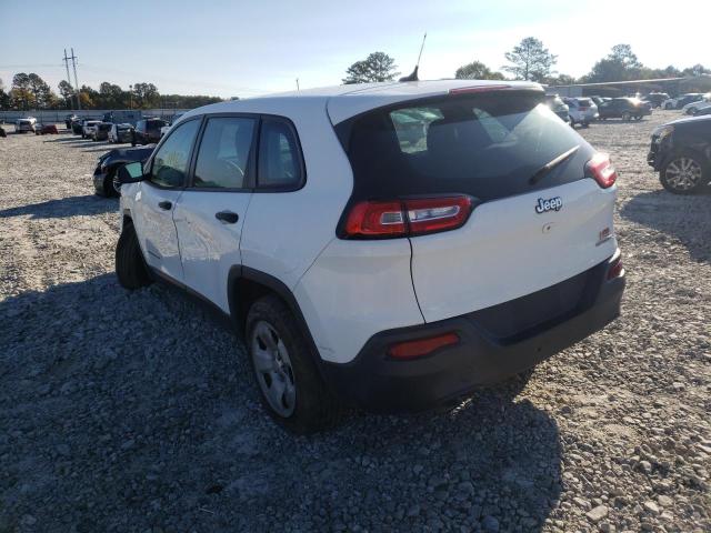 Photo 3 from auction – 2014 JEEP CHEROKEE S with VIN 1C4PJLAB9EW127105