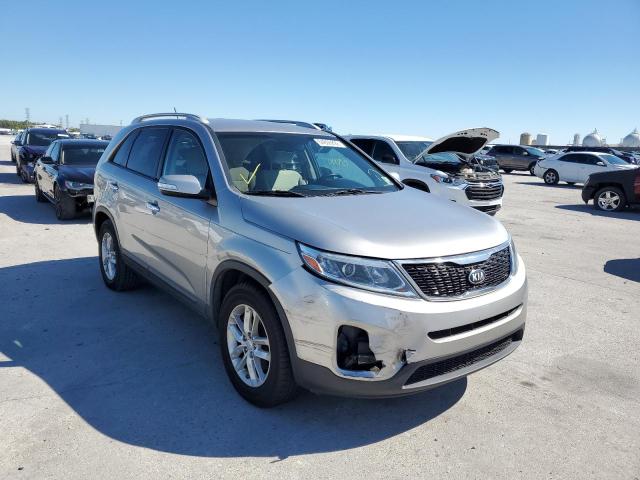 KIA SORENTO LX 2014 with VIN 5XYKT3A67EG478647 - Photo from auction