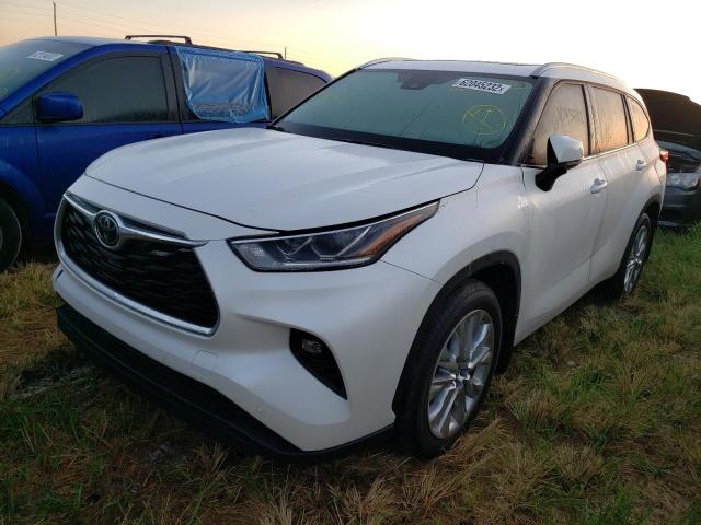 Photo 2 from auction – 2021 TOYOTA HIGHLANDER with VIN 5TDDZRBH2MS138916
