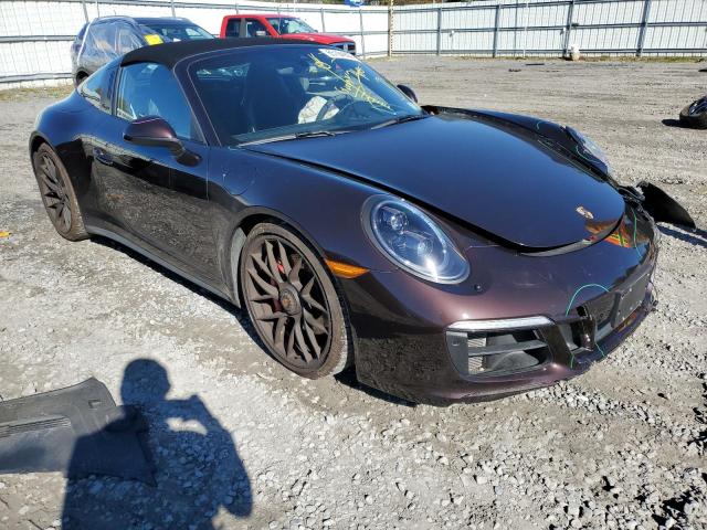 PORSCHE 911 TARGA 2017 with VIN WP0BB2A91HS137055 - Photo from auction