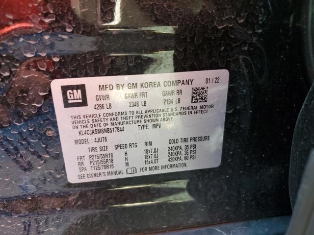 Photo 10 from auction – 2022 BUICK ENCORE PRE with VIN KL4CJASM8NB517844