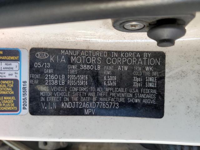 Photo 10 from auction – 2013 KIA SOUL + with VIN KNDJT2A6XD7765773