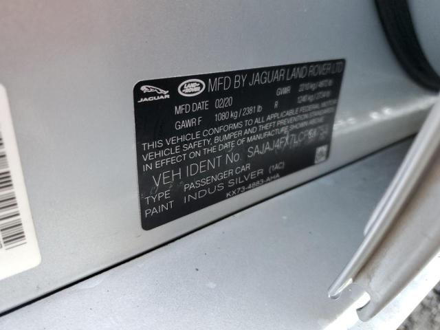 Photo 10 from auction – 2020 JAGUAR XE S with VIN SAJAJ4FX7LCP64753