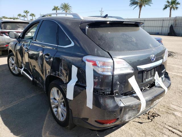 Photo 3 from auction – 2011 LEXUS RX 450 with VIN JTJBC1BA3B2419914